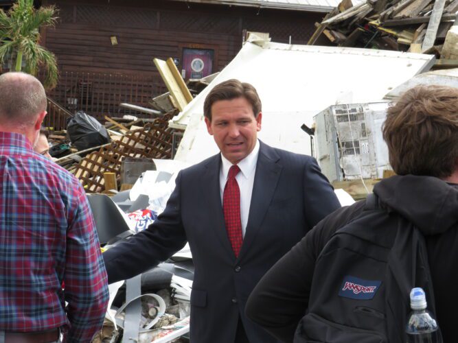 DeSantis pledges property tax relief for Hurricane Ian victims